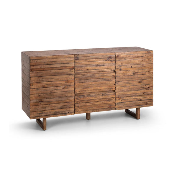 Woburn Reclaimed Pine Sideboard – Rustic Storage Cabinet – FSC® Recycled Wood (INT-COC-002320)