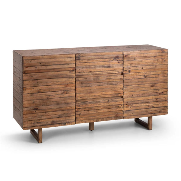 Woburn Reclaimed Pine Sideboard – Rustic Storage Cabinet – FSC® Recycled Wood (INT-COC-002320)