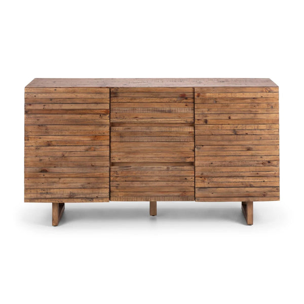 Woburn Reclaimed Pine Sideboard – Rustic Storage Cabinet – FSC® Recycled Wood (INT-COC-002320)