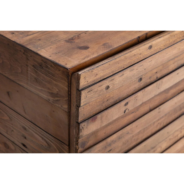 Woburn Reclaimed Pine Sideboard – Rustic Storage Cabinet – FSC® Recycled Wood (INT-COC-002320)