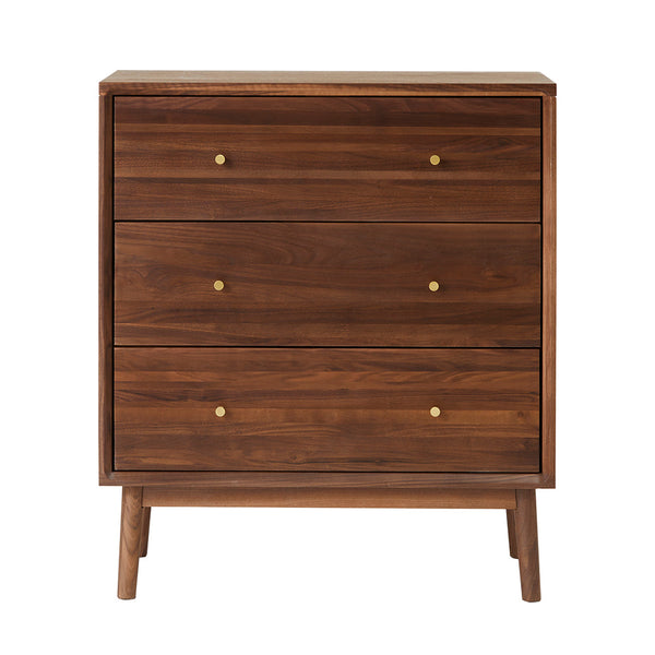 Wright Walnut Chest of 3 Drawers - My Store