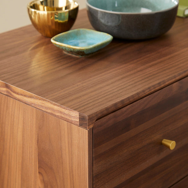 Wright Walnut Chest of 3 Drawers - My Store