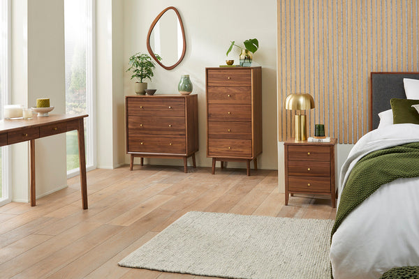 Wright Walnut Chest of 3 Drawers - My Store