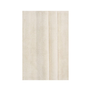 Walter Pluto White Rectangular Carpet | 340x240 cm Soft Polyester Area Rug