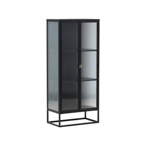 Garis High Storage Cabinet – Black