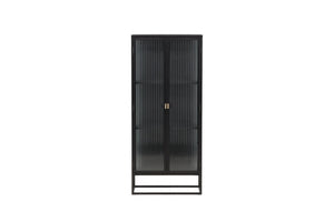 Garis High Storage Cabinet – Black