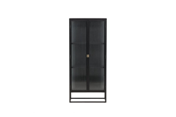 Garis High Storage Cabinet – Black
