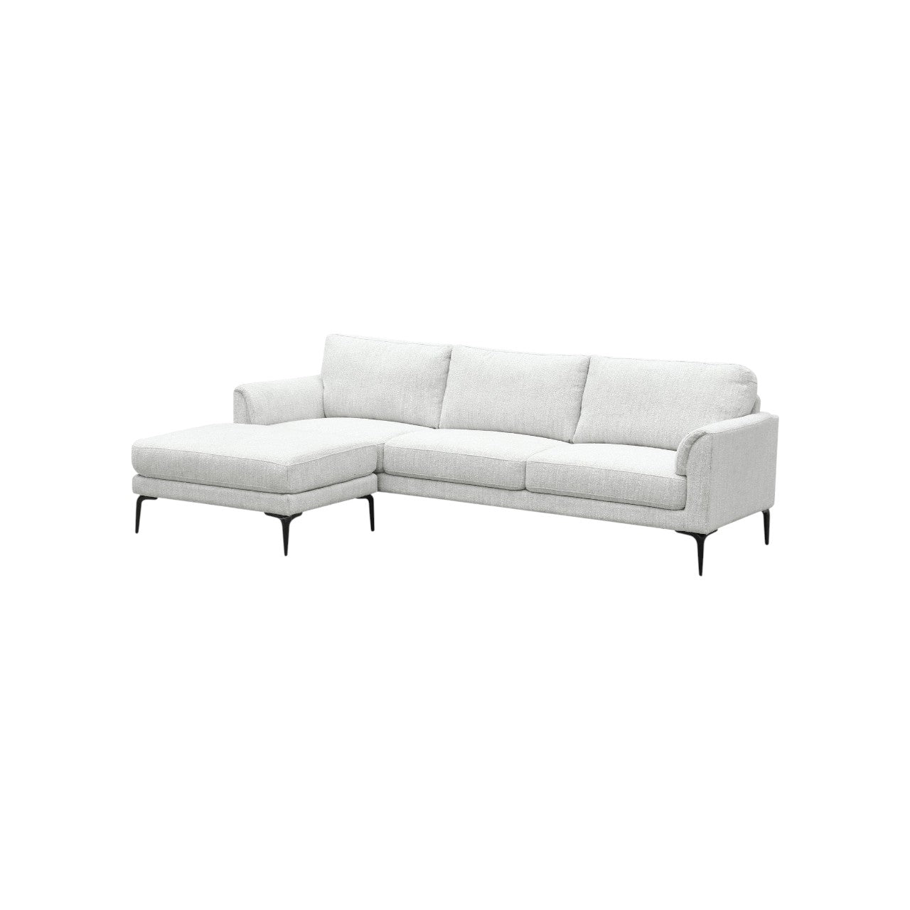 Zephra 3 Seater Sofa Footstool Contemporary Textured Upholstery & Versatile Modern Design