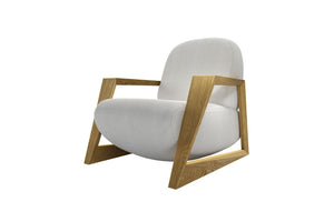 Hockney Armchair in Pumice House Basket Weave