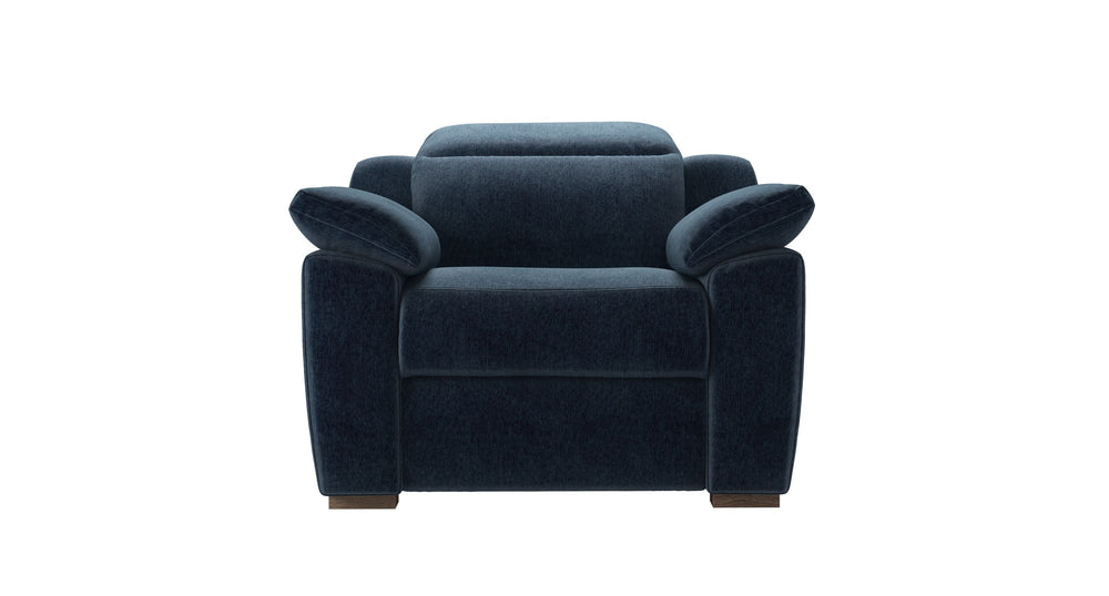 Hudson Recliner Armchair in Pumice House Basket Weave