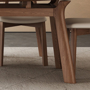 Aitken Round Folding Solid Wood Dining Table – Space Saving Extendable Round Wooden Dining Table, Modern Folding Kitchen & Dining Table – Walnut & Grey Finish - Sleek Furniture