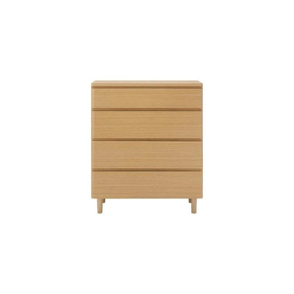 Belles Ash Chest of Drawers – Modern Wooden Storage Cabinet with Metal Legs for Bedroom & Living Room - Sleek Furniture