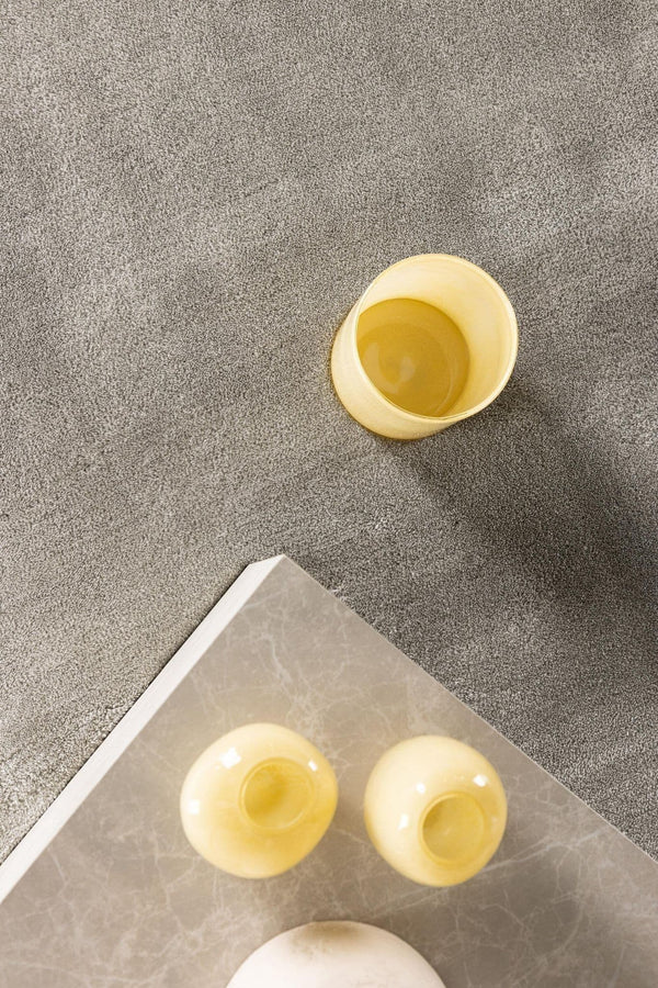 Blanca Light Grey Rectangular Carpet | 230x160 cm Soft Polyester Area Rug