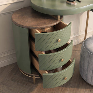 Tandy Dressing Table with LED Mirror
