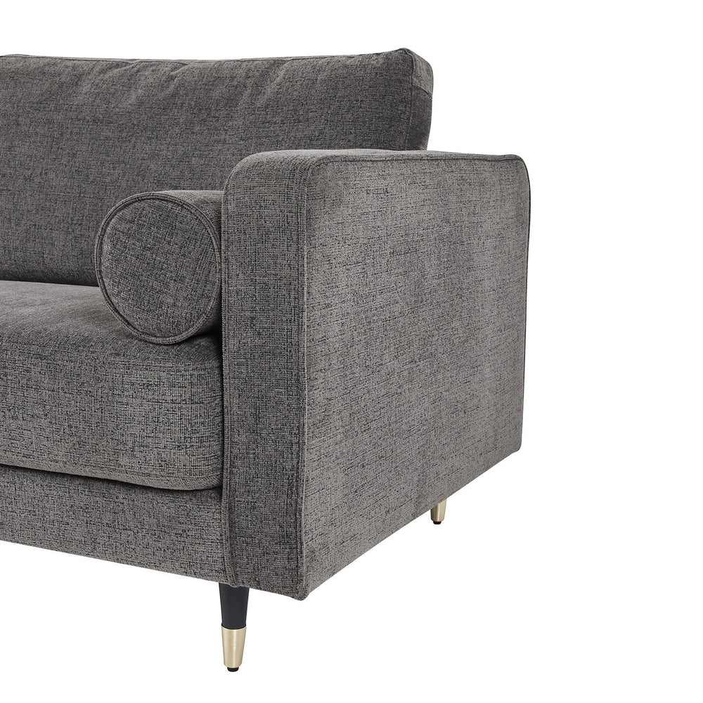 Hampton Grey Large Armchair – Plush Fabric Accent Chair for Stylish Interiors - My Store