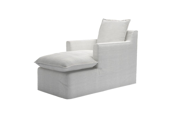 Anders Chaise Armchair in Pumice House Basket Weave