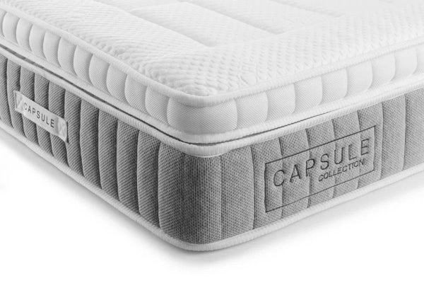 Capsule 2000 Pocket Spring Box Top Mattress with Memory Foam & Tencel Cover - Sleek Furniture