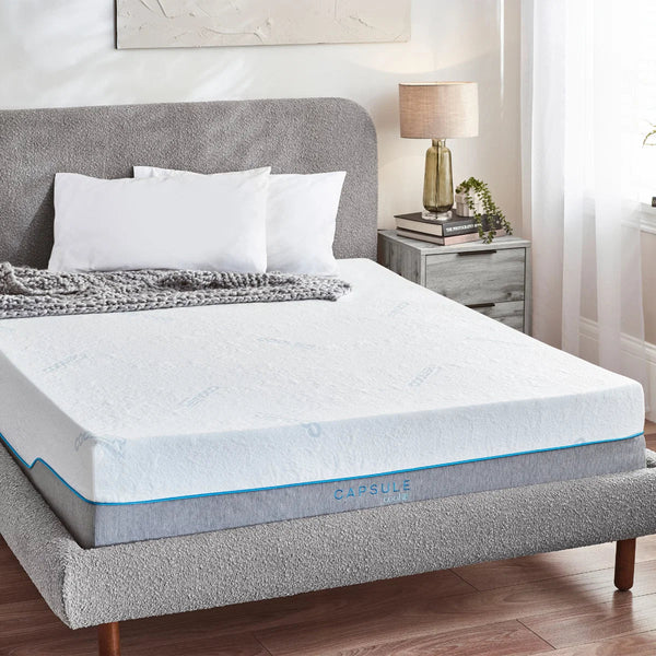 Capsule Cool 1000 Pocket Spring Cooling Gel Mattress with Zip-Off Washable Cover – 28cm Deep - Sleek Furniture