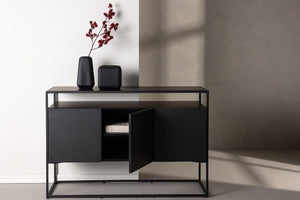 Kingsport Storage Cabinet – Black