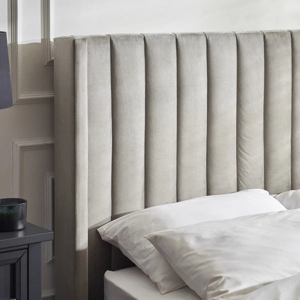 Clara side lift storage bed with spacious under-bed compartment