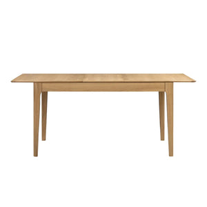 Cotswold Solid Oak Extending Dining Table 140–180cm – Natural Oak 6 Seater - Sleek Furniture