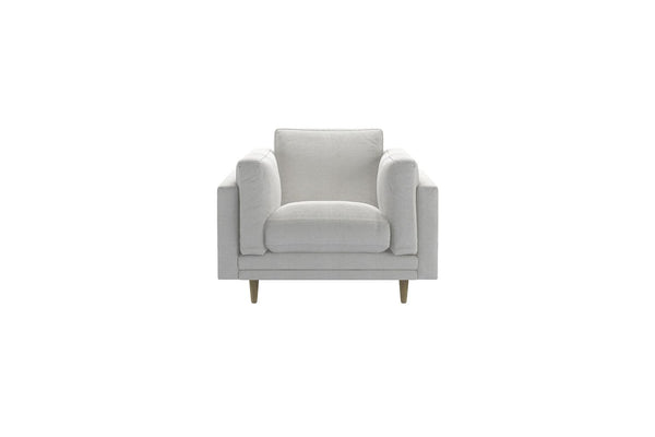 Marco Armchair in Pumice House Basket Weave