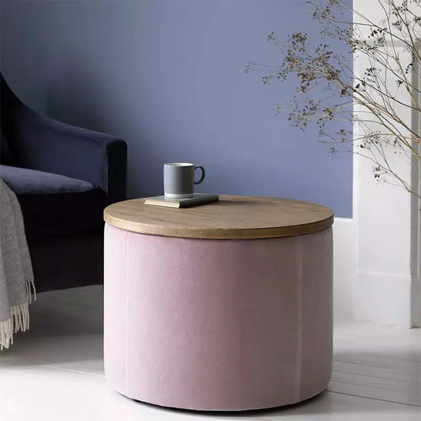 Ringo Storage Drum in Pumice House Basket Weave - My Store
