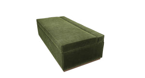 Jack in a Box Double Bed in Box in Green Velvet