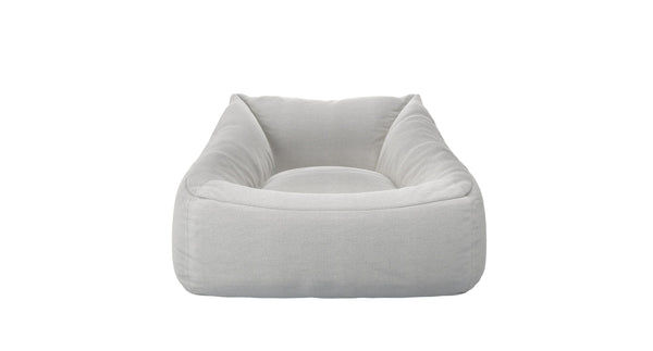 Ramona Beanbag Chair in Pumice House Basket Weave
