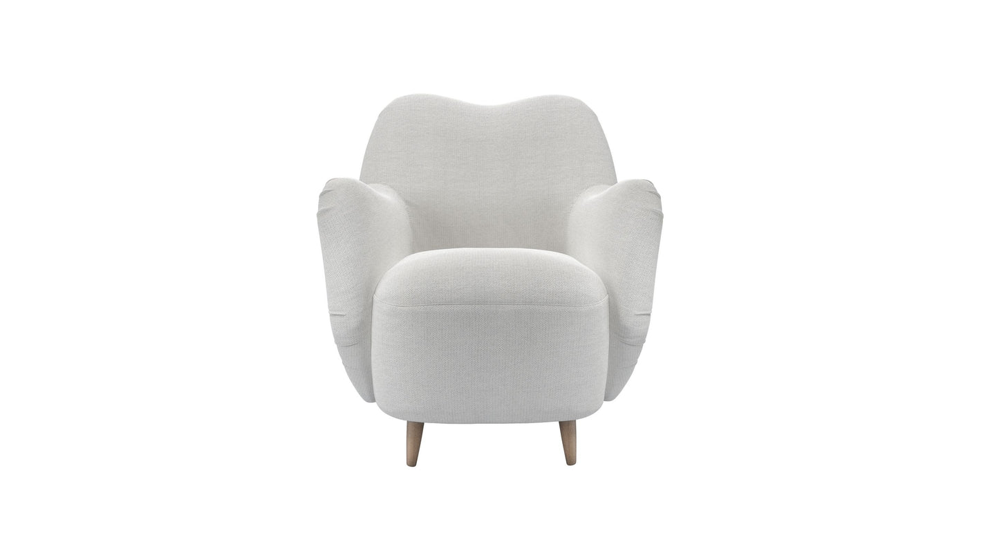 Ginger Armchair in Pumice House Basket Weave