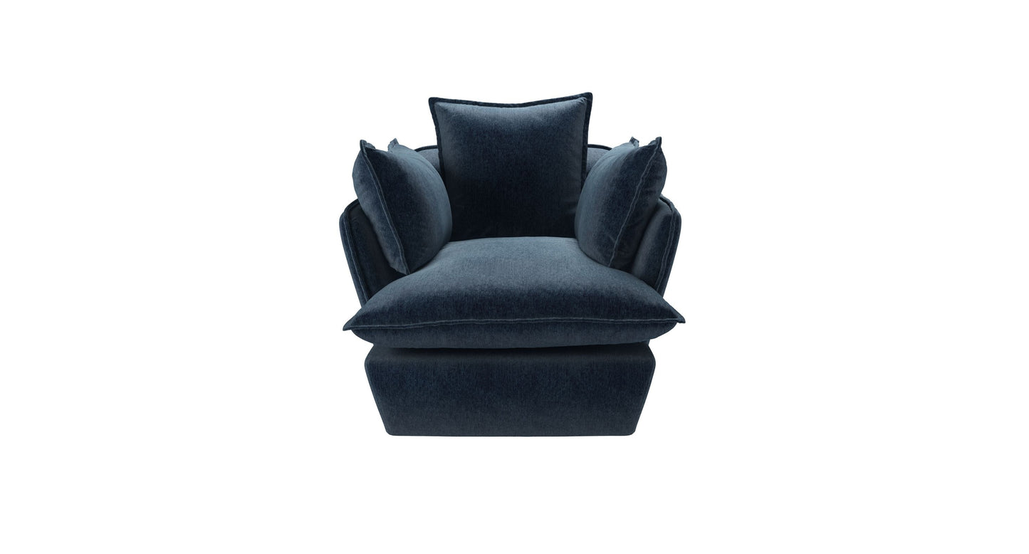 Malibu Armchair in Pumice House Basket Weave