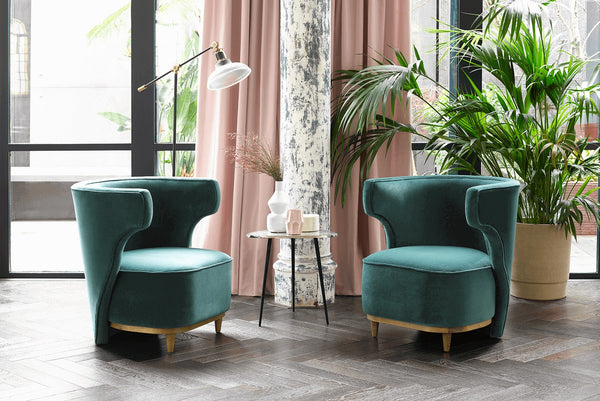 Edie Armchair in Pumice House Basket Weave