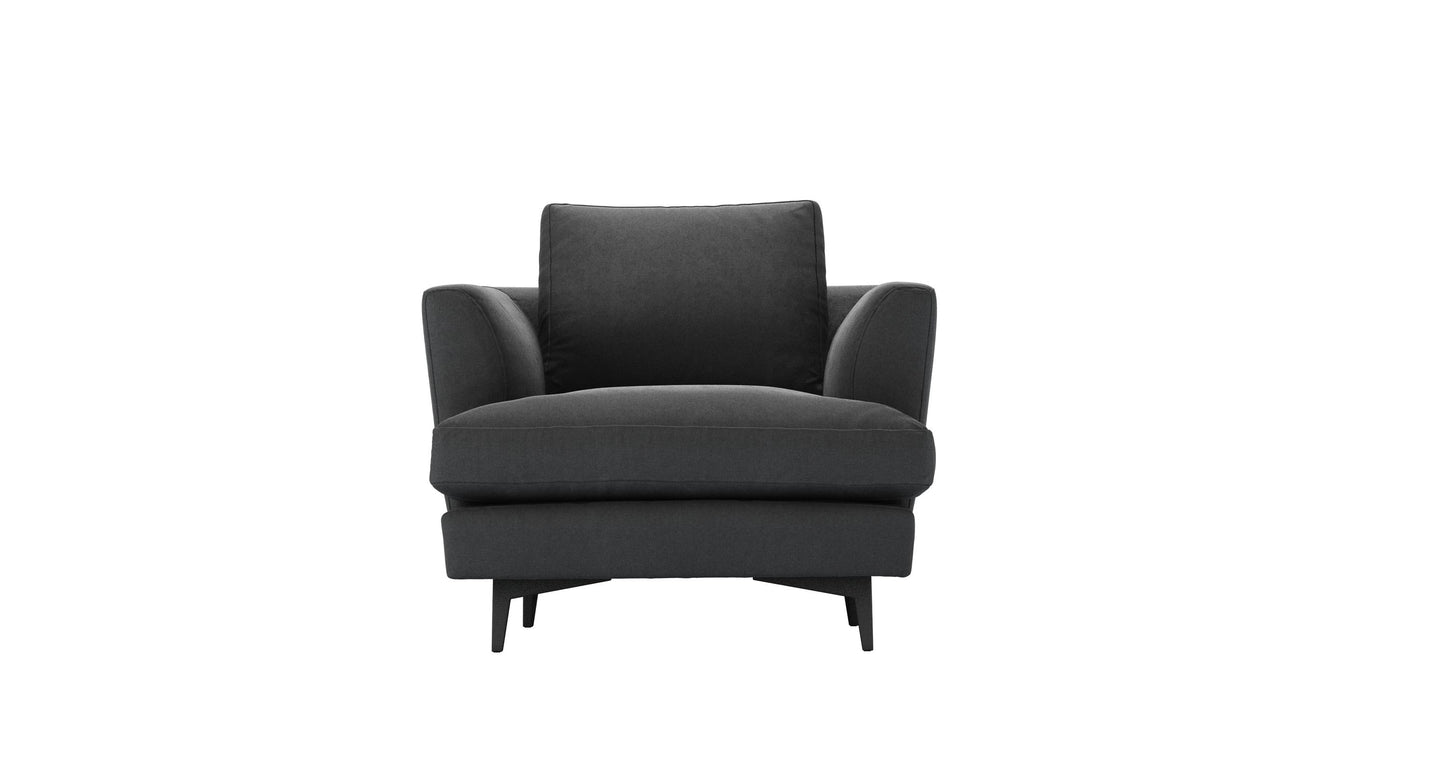 Lars Armchair in Pumice House Basket Weave