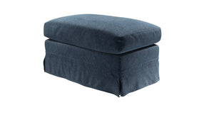 Bluebell Skirted Cover Footstool