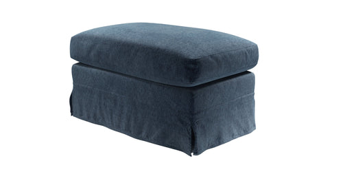 Bluebell Skirted Cover Footstool