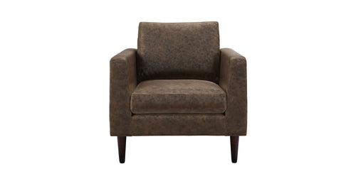 Jude Armchair in Ash Faux Leather