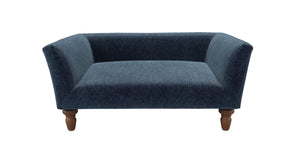 Contemporary pet bed with removable cushion cover