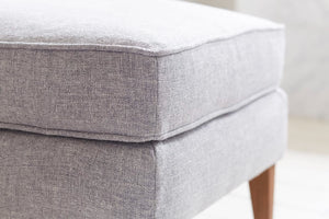 Iggy Medium Rectangular Footstool in Pumice House Basket Weave