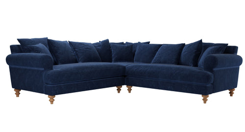 Teddy Medium Corner Sofa in Pumice House Basket Weave