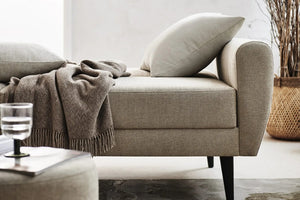 Jack 3 Seat Sofa Bed in Grey Velvet