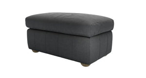 Tiffany Slim Medium Rectangular Footstool in Pumice House Basket Weave