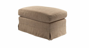 Bluebell Skirted Cover Footstool