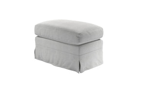 Bluebell Skirted Cover Footstool