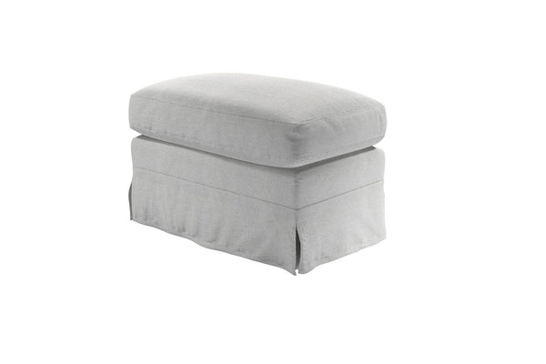Bluebell Skirted Cover Footstool