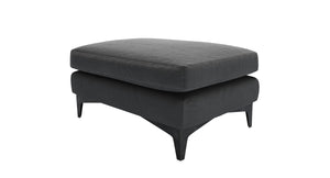 Lars Medium Rectangular Footstool in Pumice House Basket Weave