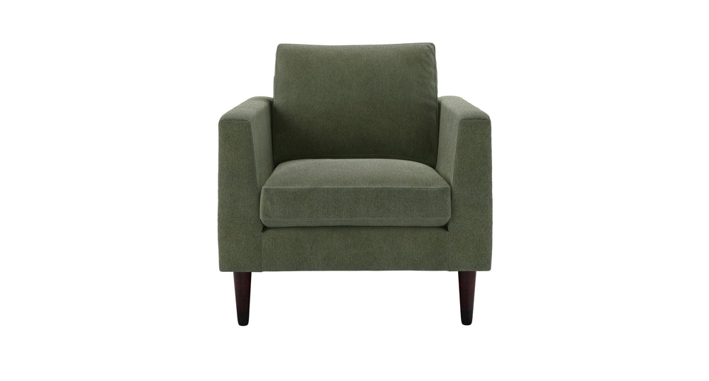 Jude Armchair in Ash Faux Leather