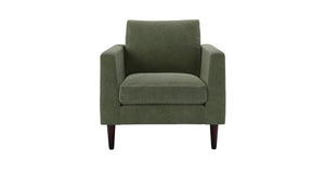 Jude Armchair in Ash Faux Leather