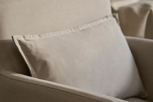 Anders Dining Chair with Arms in Pumice House Basket Weave