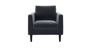 Jude Armchair in Ash Faux Leather