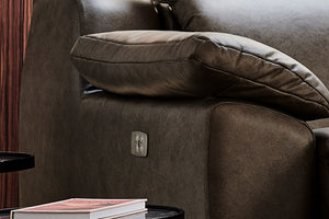 Hudson Recliner Armchair in Pumice House Basket Weave